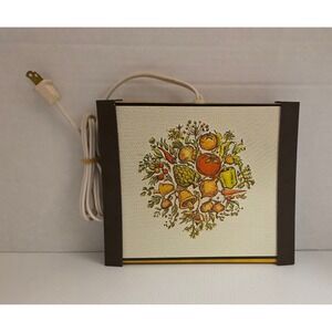 Vintage Jasco Electric Food Warming Tray Model 725 Mid Century Kitchen Decor